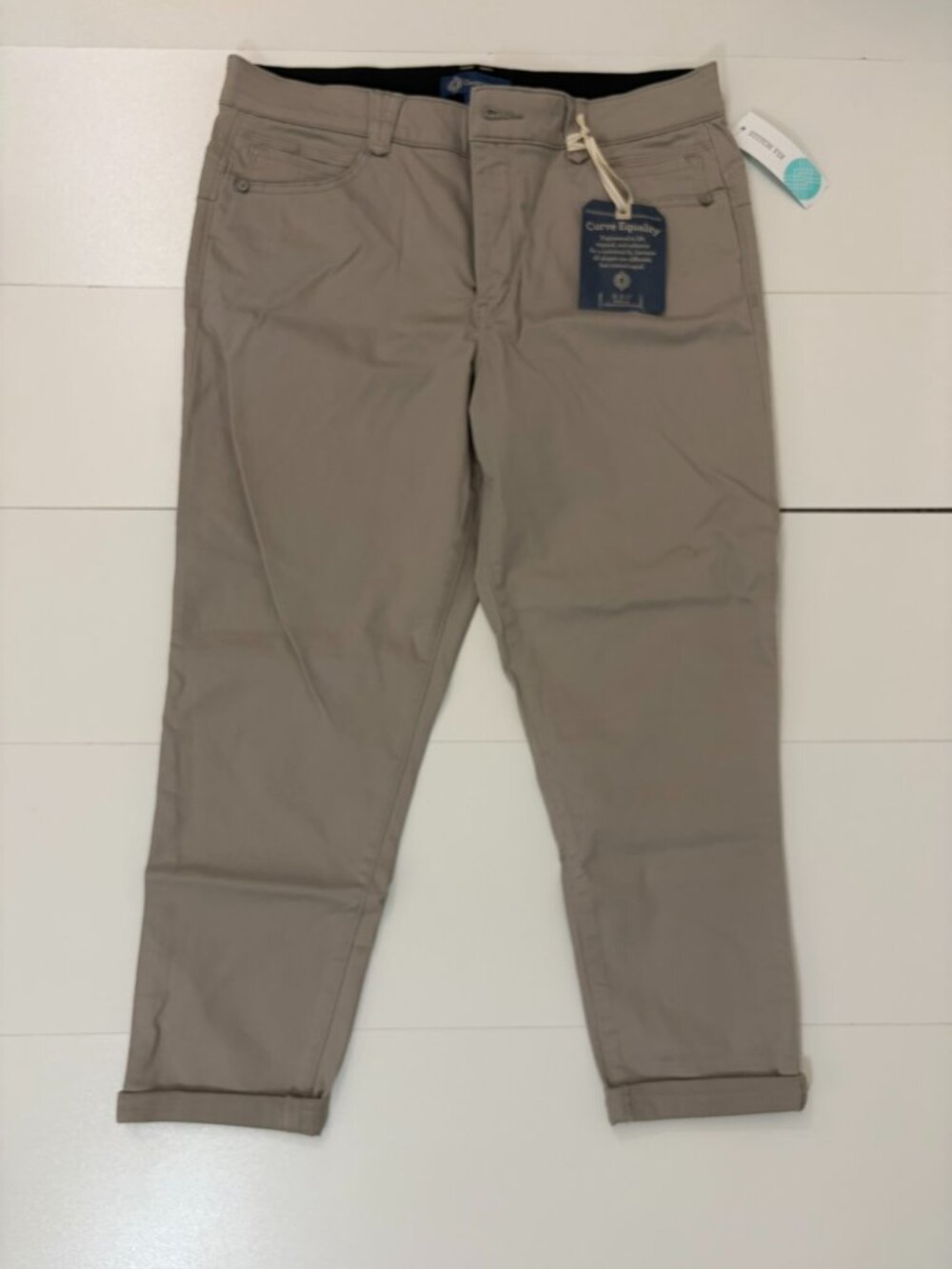 Khaki Capri Pants